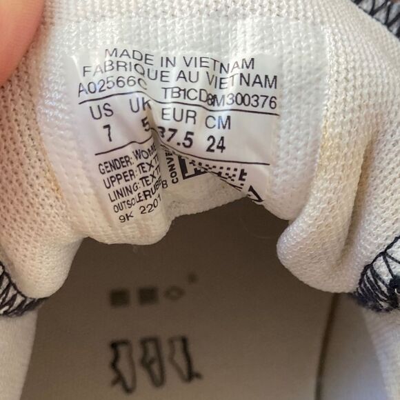 CONVERSE Star Lift Platform Low Floral Embroidered Sneakers Womens size 7 - Picture 7 of 14